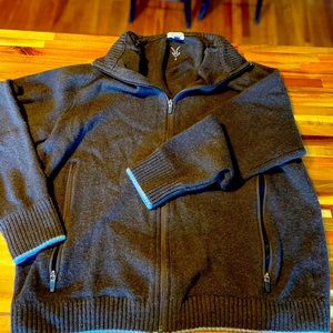 Ibex Merino Wool Full Zip Sweater (Men’s Large)